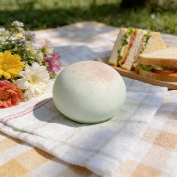 Cheese Slow Rising Squishy Toy, Round Sticky Bread Foam Squishies