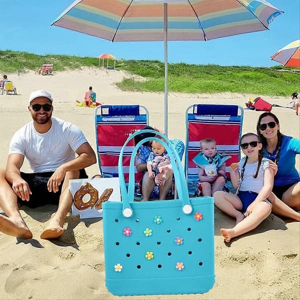 Blomster Charms Tilbehør til Bogg Tasker og Simply Southern Tote