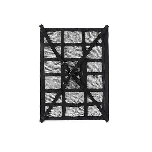 Car Roof Storage Net 18 Compartments Cross Pattern 80 Long, 53 Wide, Compatible with Various Car Models
