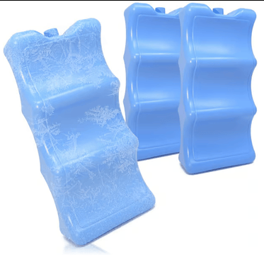 3x køleelement til dåser og små flasker - dåse-iskøletasker til køler og køler (3x dåse køleskabsfryser) 3pcs