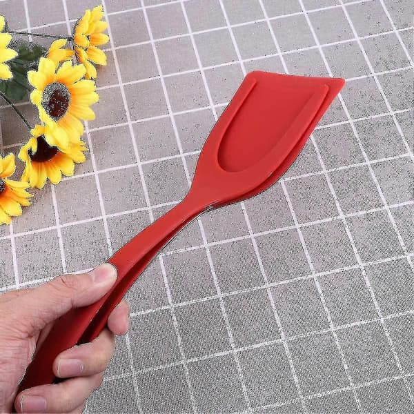 2-i-1 Ant Grip og Flip Scr Omelettvender Ing Tools (rød) PXCL