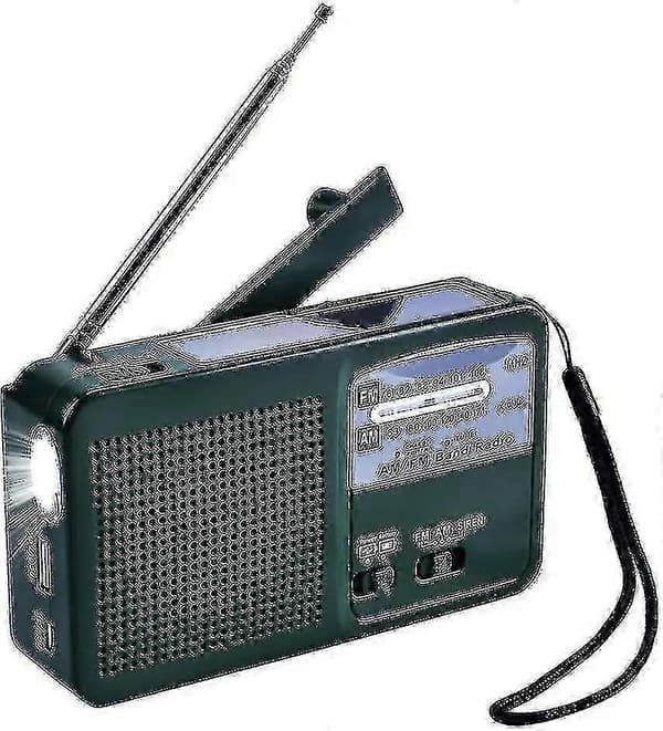 Bærbar nødradio Green