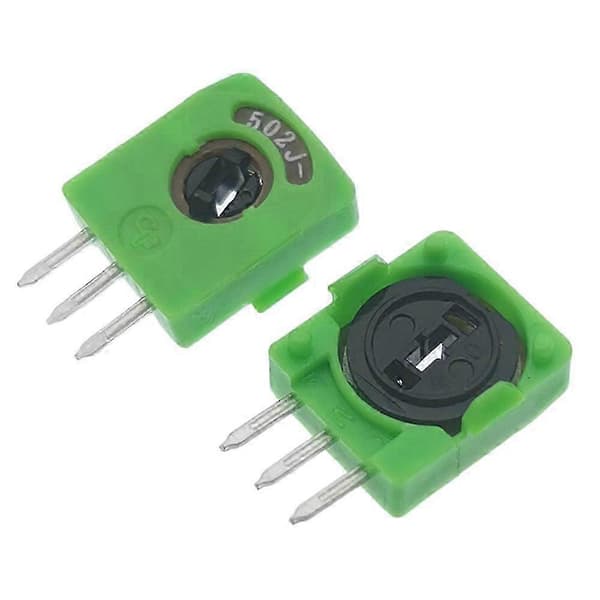 5 st B502J- Vridpotentiometer Trebens Servopotentiometer Linjär Potentiometer Vippmotståndssensor Potentiometerbit