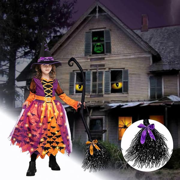 Halloween-dekorasjonskoster Halloween-tema dekorative sopelimer for cosplay