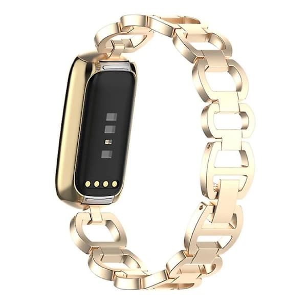Fitbit Luxe Special Edition Metallarmband, Champagne Gold