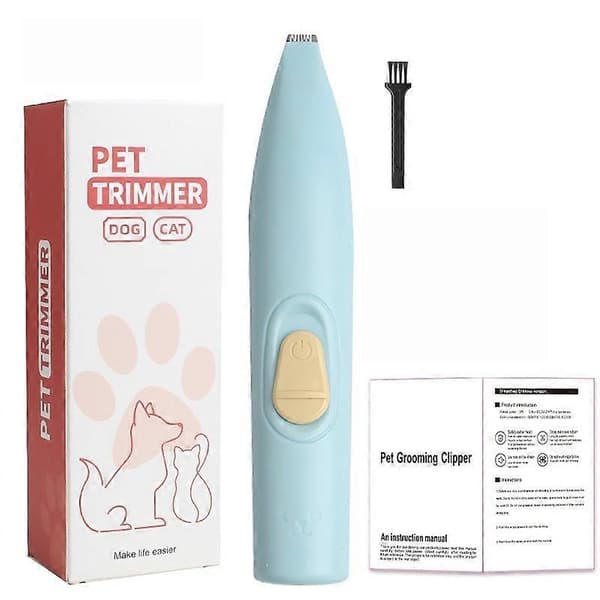 Battery-powered pet trimmer for easy grooming
