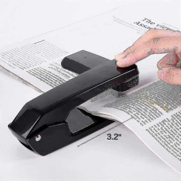 Swing Arm Stapler, 25 Sheet Capacity, 360 Degree Rotating Desk Staplers For Brochure Or Bookbinding
