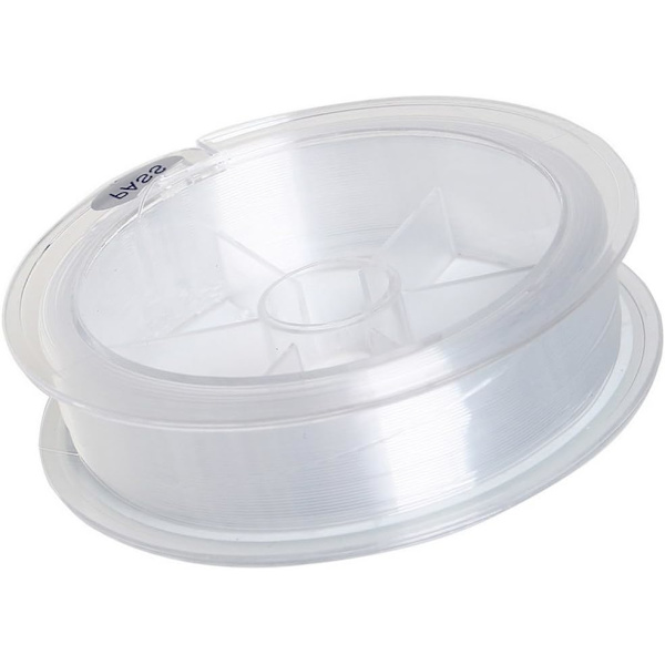 Klar fiskelina, nylon monofilament fiskewire stark fluglinjebackning hantverk DIY-verktyg