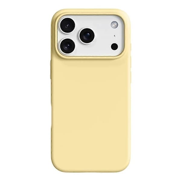 iPhone14 mobilskal, reptåligt, med kameraskydd. Gul