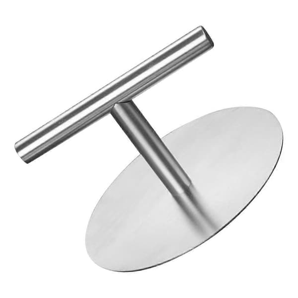 Silver Burgerpress Rostfritt Stål för Hemmaburgare