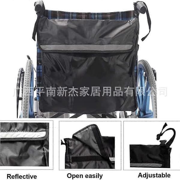 Pyörätuolin säilytyslaukku Kätevä liikkumisratkaisu