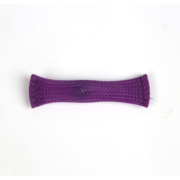 10 st vävda nät tubbollar fidget leksaker purple