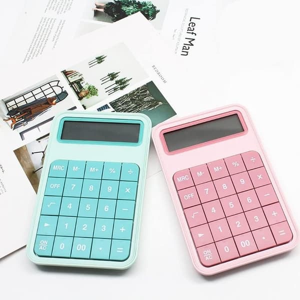Calculator Office Fashion Dedicated Calculator Small Portable Portable Multifunction Large Screen Large Button Calculator