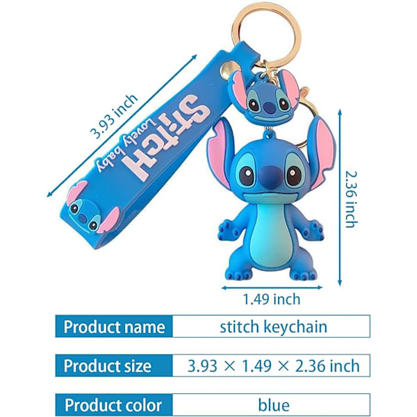 Kawaii Anime avaimenperä lapsille, tytöille, pojille ja naisille, söpöjä sarjakuva-avaimenperiä avaimenperä avaimen reppu autokoristeita