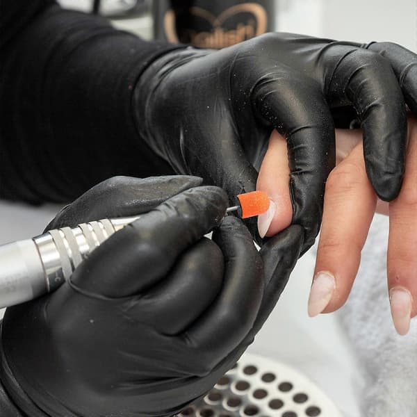 Manikyrverktyg Nagellackslock för sliphuvud Nagelsliphuvud 30 st
