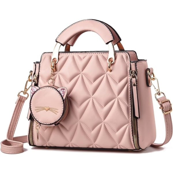 Moderne Punge og Håndtasker til Kvinder Damer Læder Top Håndtag Satchel Skuldertasker Små Totes