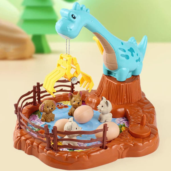 Mini-dinosauruskynsikonepalkinnot, dinosaur-lelut kynsikonepalkinnot, syntymäpäivälahjat yli 3-vuotiaille miniatyyrikäsikonsoleihin