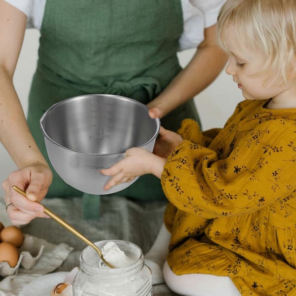 Blandningsskål i rostfritt stål för matlagning i hushållet