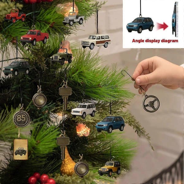 Jeep Julekalender: 24-dages nedtælling med samleobjekter til Jeep-entusiaster - Perfekt julegave!