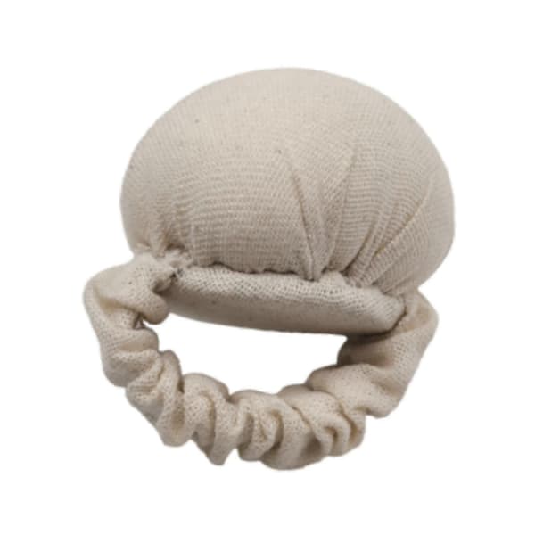Nålepute Ring Finger Nålepute Bærbar, Lett, Retro Nåleholder for Beige