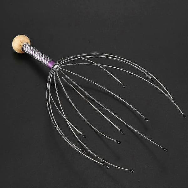 Hovedbundsmassager med bløde silikonebørster
