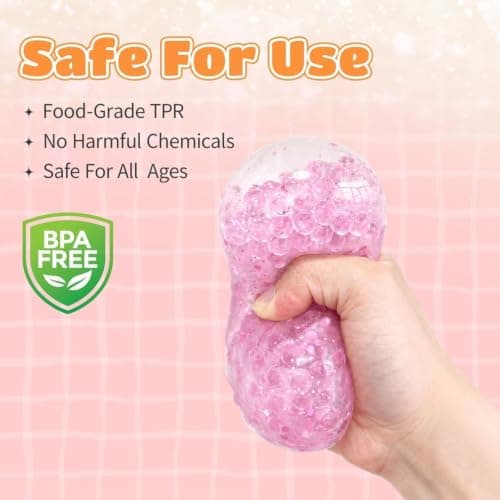 6 stk Squishy Legetøj Stressbolde Klem Dumpling Mystery | Lindrende Fidget Legetøj Søde Fødselsdagsgaver Festfavorit til Voksne