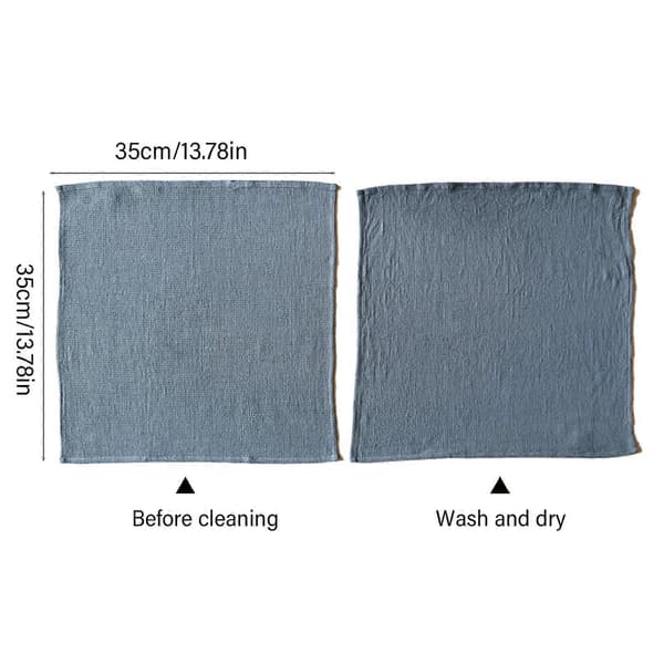 4-pack blandade disktrasor, snabbtorkande diskhandduk, absorberande handduk, bekväm bomullsduk, perfekt för daglig rengöring, ljusgrå light grey
