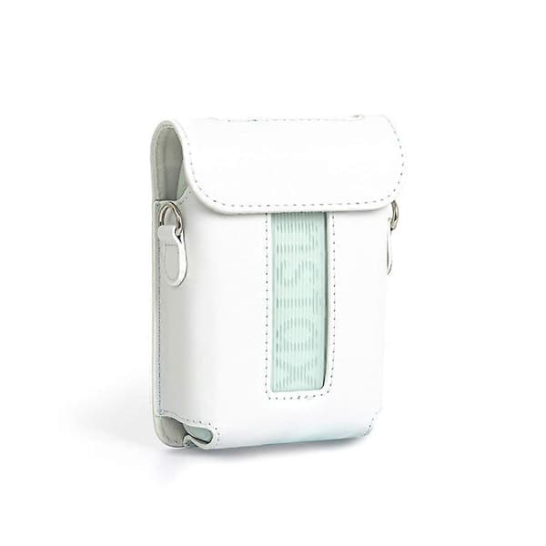 For Fujifilm Instax Mini Link 3 PU Leather Printer Case Retro Shockproof Storage Bag Accessories Dustproof B White