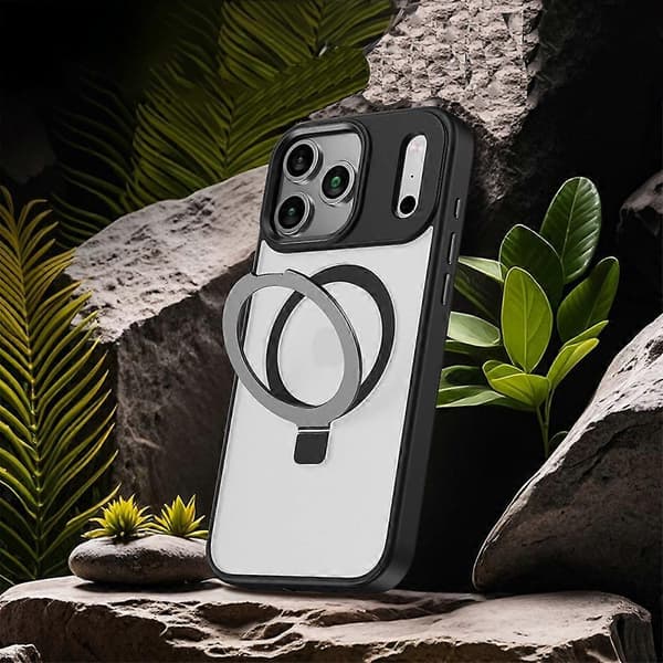 Magnetic Phone Case Compatible with iPhone 14/13 with Kickstand