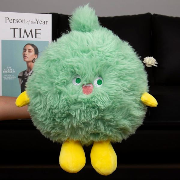 Monsters Søde Pude Sulley Pets 15\" Sulley Grøn Plysdyr Plys Legetøj Fedt Bedårende Plys Plysdyr Legetøj Dukker Plys