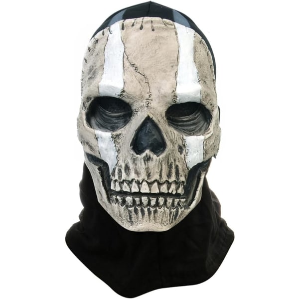 CALL OF DUTY Skull Ghost Mask Skrämmande masker Unisex Ghost Kostym för Halloween Cosplay