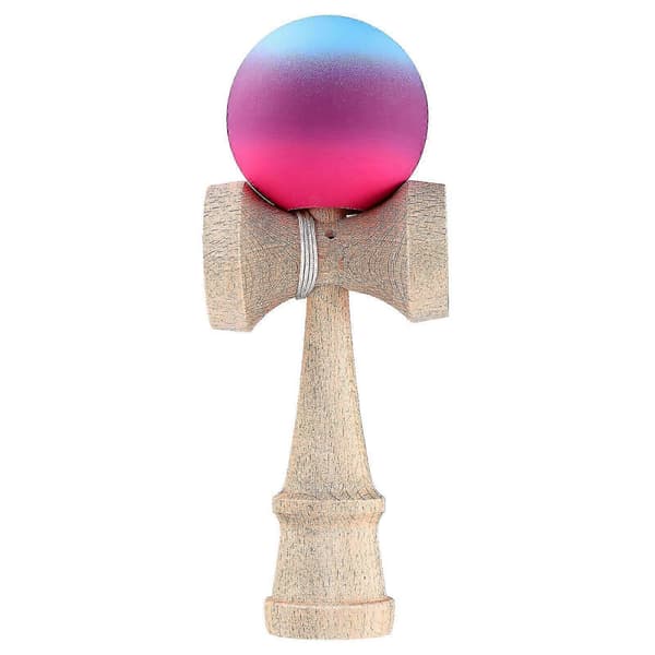 Klassisk Kendama Trælegetøj Pædagogisk Balancetræning 6 cm Bold 1 stk Multi