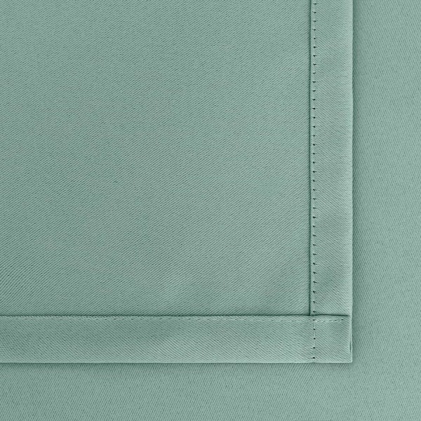 od Pocket Hvite Gardiner for Stue - Termisk Isolerte Vindusbehandlingsgardiner for Soverom, 2 Paneler, 52 x 63 Tommer