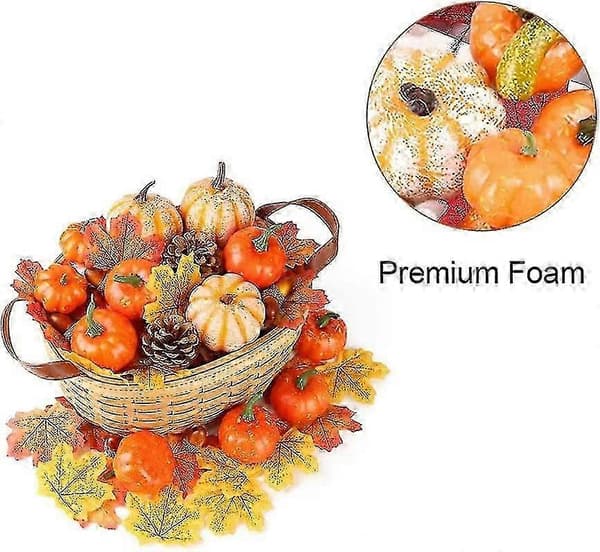 Höstdekorationsset Thanksgiving Dekorationsset Hösttema för Halloween Höst