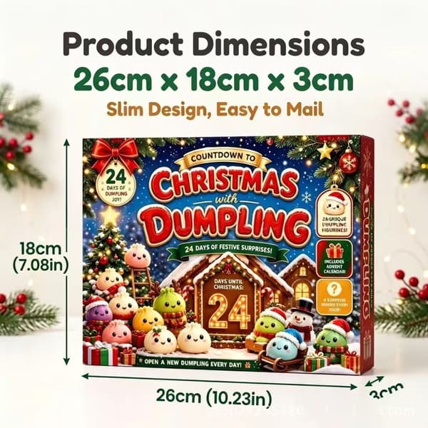 Jul Squishy Adventskalender 2026 24 Dagar Överraskningar Squishies Leksakslåda Julklapp för Barn