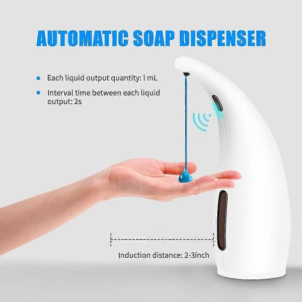 300 ml automatisk sæbedispenser infrarød sensor håndfri berøringsfri sæbedispenser service flydende lotion gel