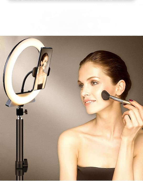 26 cm kamera LED-ringlys telefonfotografering LED-ringlys USB-fyldlampe til selfie-makeup live-udsendelse