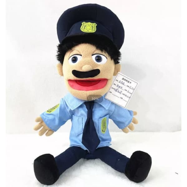 Hand Puppet Boy Joseph Cody Feebee Plush Toy Doll Removable Gift Guy 55cm