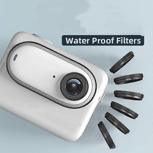 Waterproof filter compatible with GO3/GO2 ND8+16+32+64