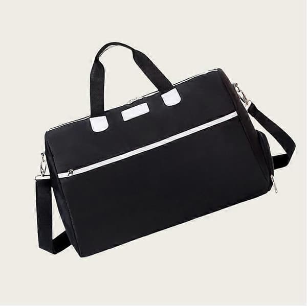 Gym Bag with Shoe Compartment and Dry/Wet Separation