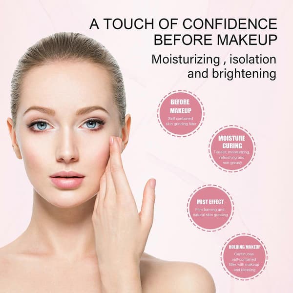 3PCS Pre-Makeup Base Gel Priming Concealer Hydrating Moisturizer Firming Skin Isolating Cream