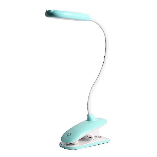 Silmäsuojalamppu USB-latauksella, LED pieni yövalo, klipsilamppu makuuhuoneeseen, opiskeluun ja lukemiseen