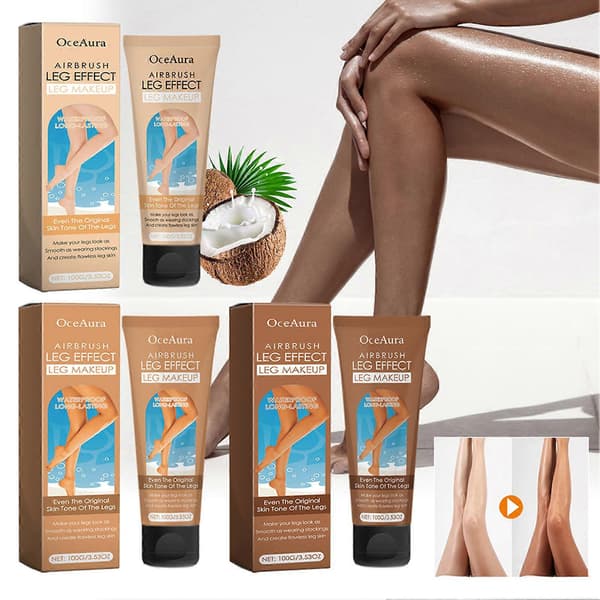 Vattentät Ben Kroppssminkning Ingen Överföring Vattenresistent Kladdfri Ben Concealer Lotion Bronze