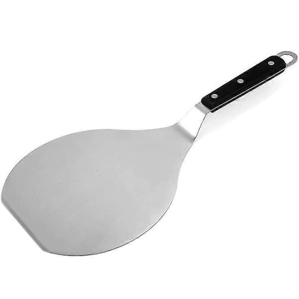 Extra stor stekspade i rostfritt stål med starkt trähandtag, diskmaskinssäker för pizza