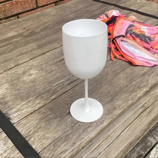 4 st eleganta och okrossbara vinglas, plastvinglas, mycket okrossbara vinglas