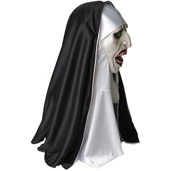 Vuxna Spöklika Halloween Latex Realistisk Dräkt - Läskig Silikon Full Cover Huvudmask - Cosplay eller Maskeradkläder