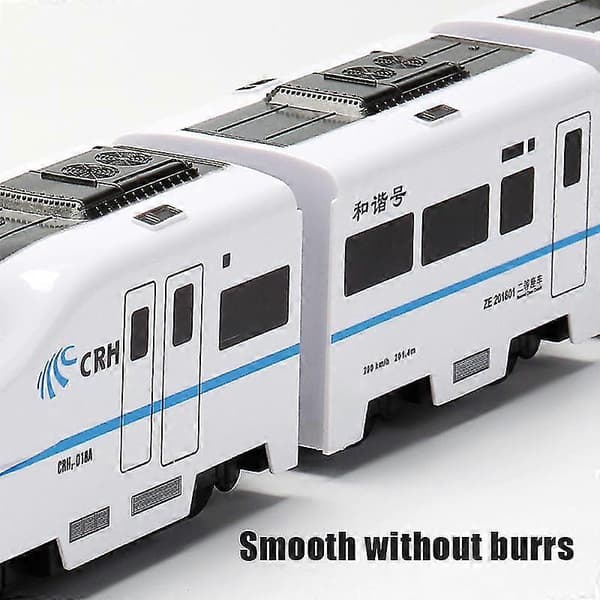 Sähköinen universaali simulaatio suurnopeusjuna Harmony-junamalli lelu lapsille five carriages