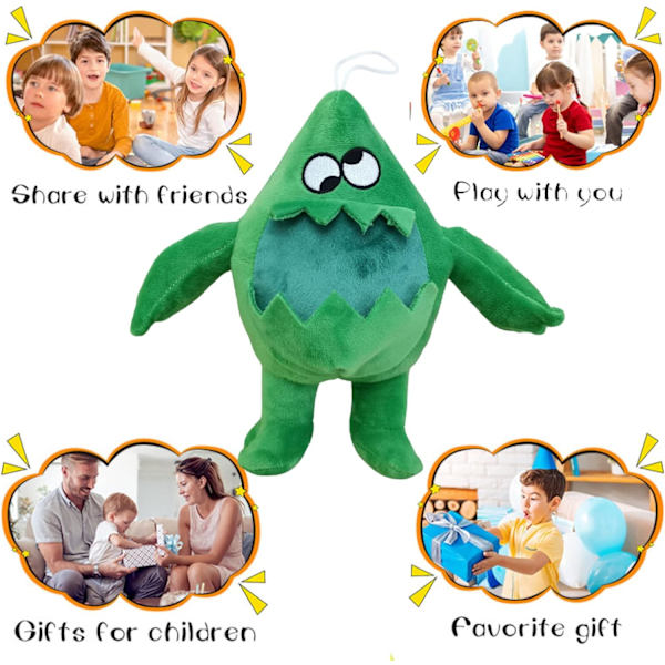 Nya Garten of Banban plyschleksaker, 10 tum Garten of Ban ban Jumbo Josh plyschleksaker, mjuk monster skräckfylld figurdocka för fans gåva barn