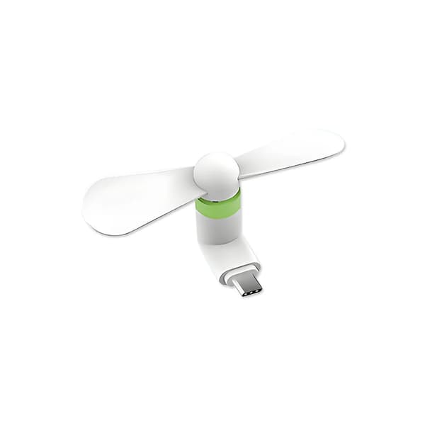 Kreativ USB Miniventilator med Type-C Interface, Universal til Android, Bærbar, Stille, Gaveventilator, Udendørs Sport & Vandring Køleventilator