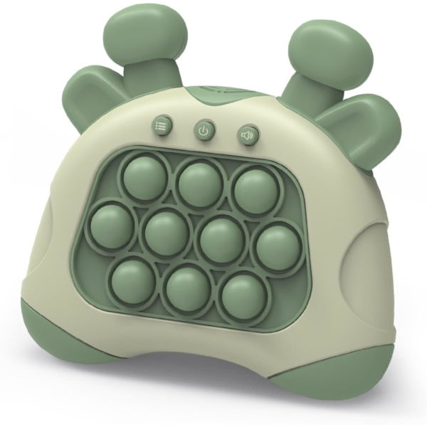 Pop Fidget-leksaker Handhållen spel för tonåringar, tryck bubbla tänd pusselspel maskin & bästa presenter till barn, snabba tryckspel pedagogiska sensoriska leksaker